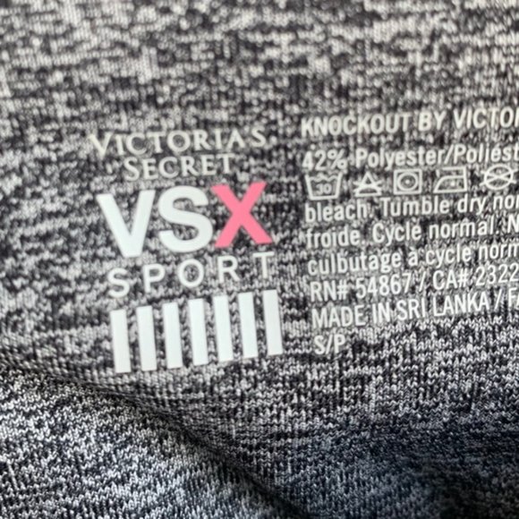 Victoria's Secret Sport Gray Cropped Leggings - Picture 5 of 8